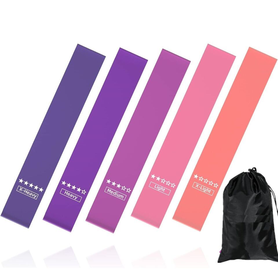 Full-Body Resistance Loop Bands Set for Home Fitness