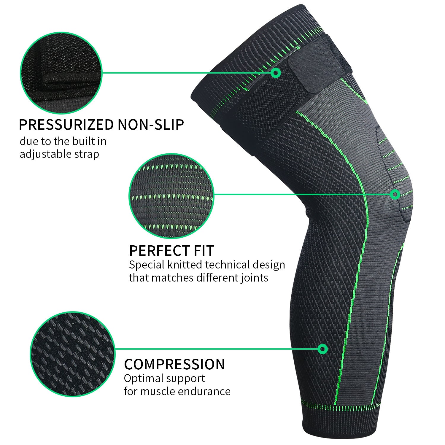 PrimalFlex™ Full-Leg Compression Sleeve