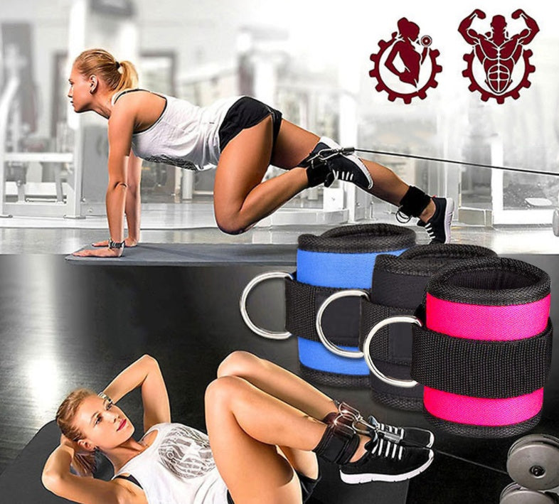 Adjustable Fitness Ankle Cuffs – Boost Your Leg Day Power