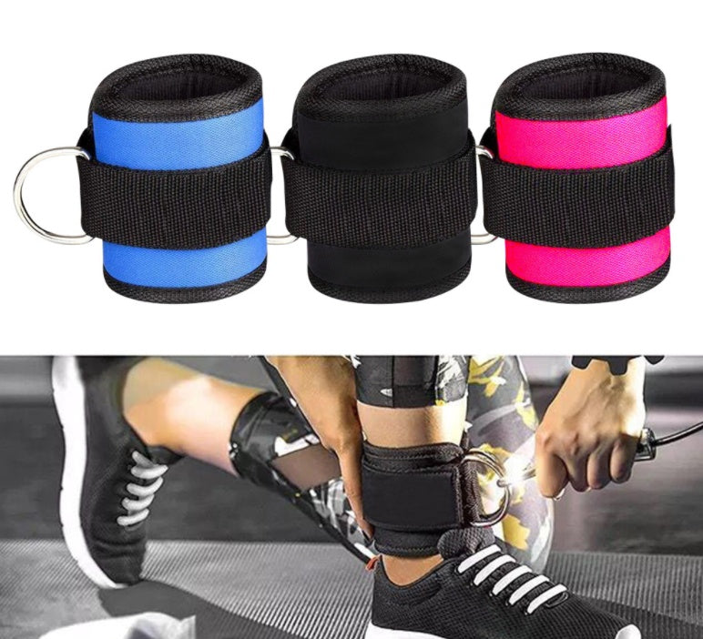 Adjustable Fitness Ankle Cuffs – Boost Your Leg Day Power
